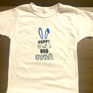 Hoppy to be a big brother